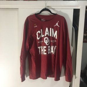 University of Oklahoma long sleeve